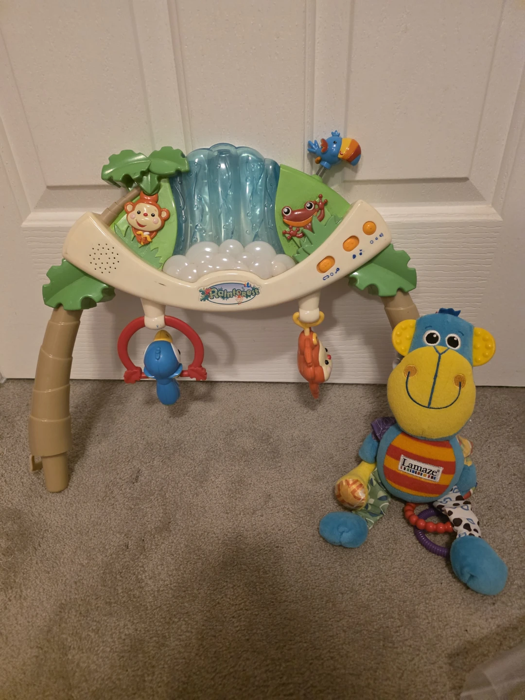 Lamaze Rainbows Play Gym with Monkey Toy