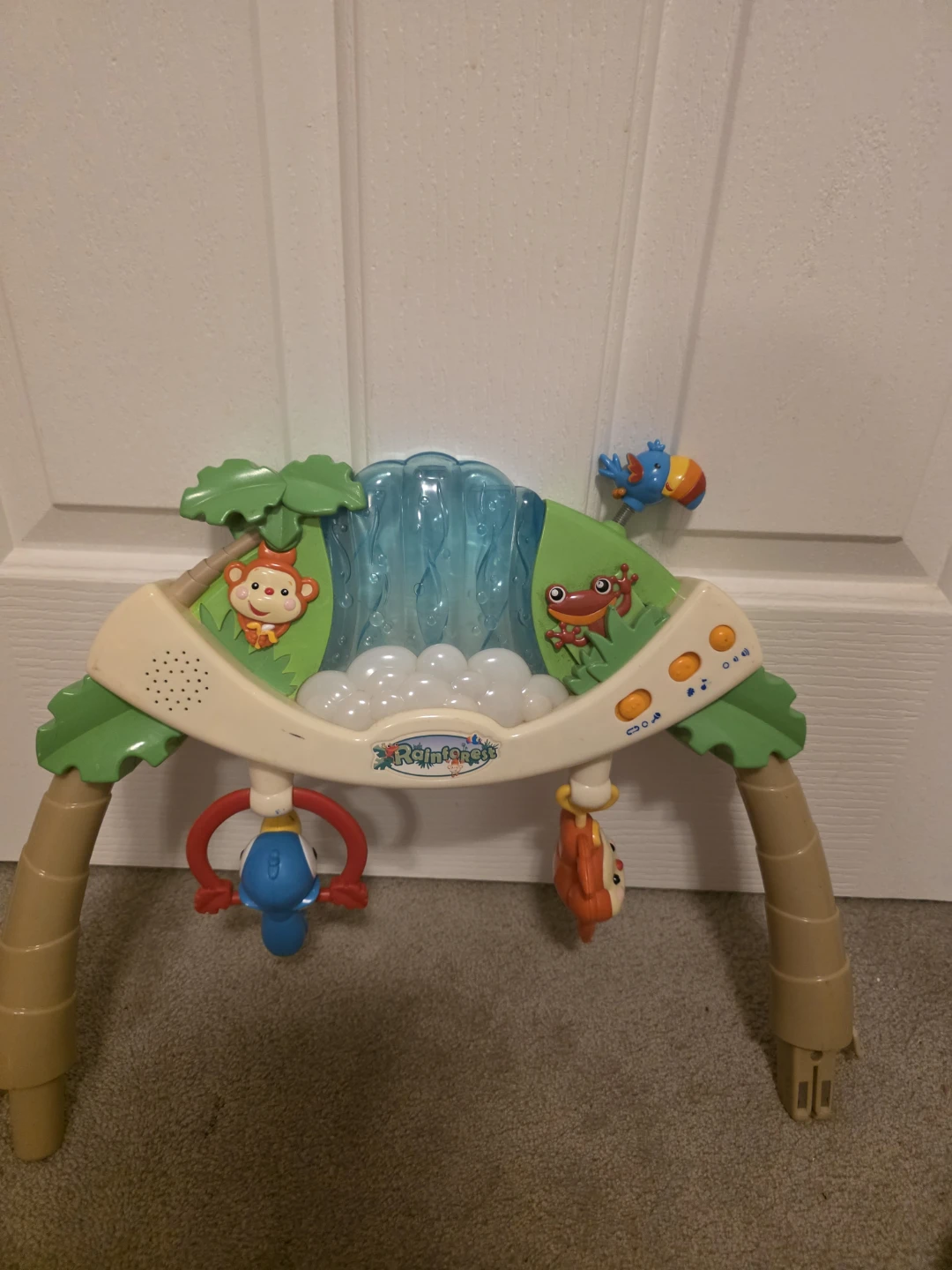 Lamaze Rainbows Play Gym with Monkey Toy - photo 2