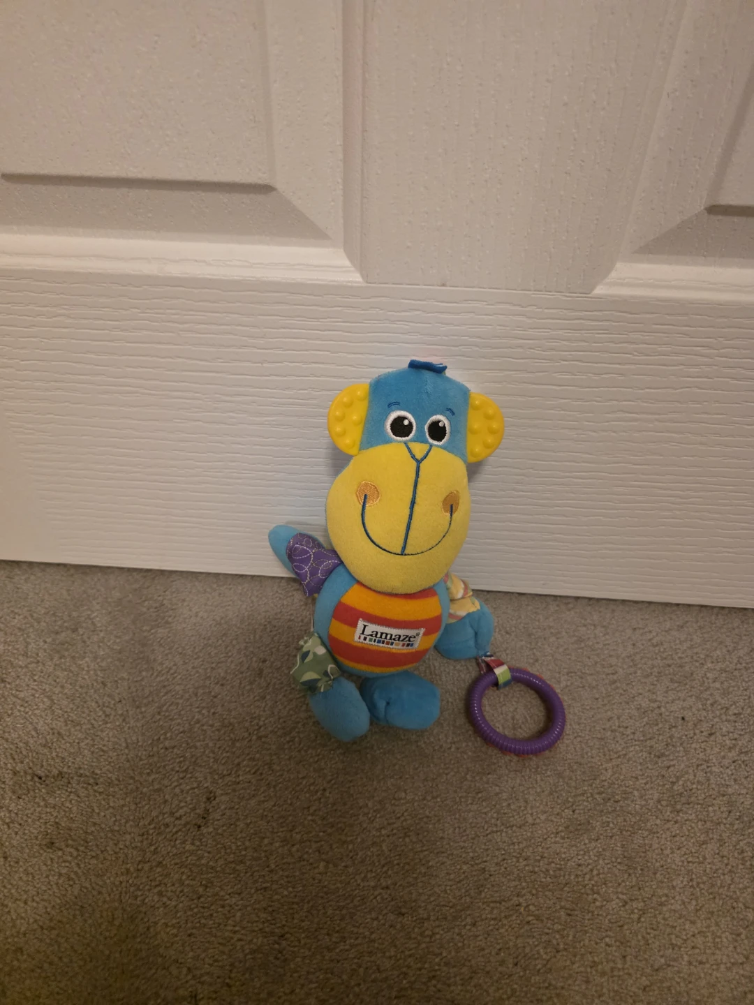 Lamaze Rainbows Play Gym with Monkey Toy - photo 3