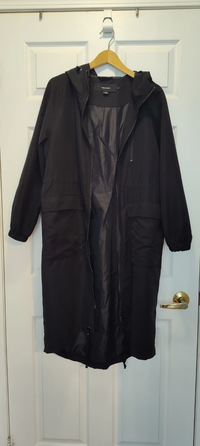 VERO MODA Black Hooded Anorak Jacket