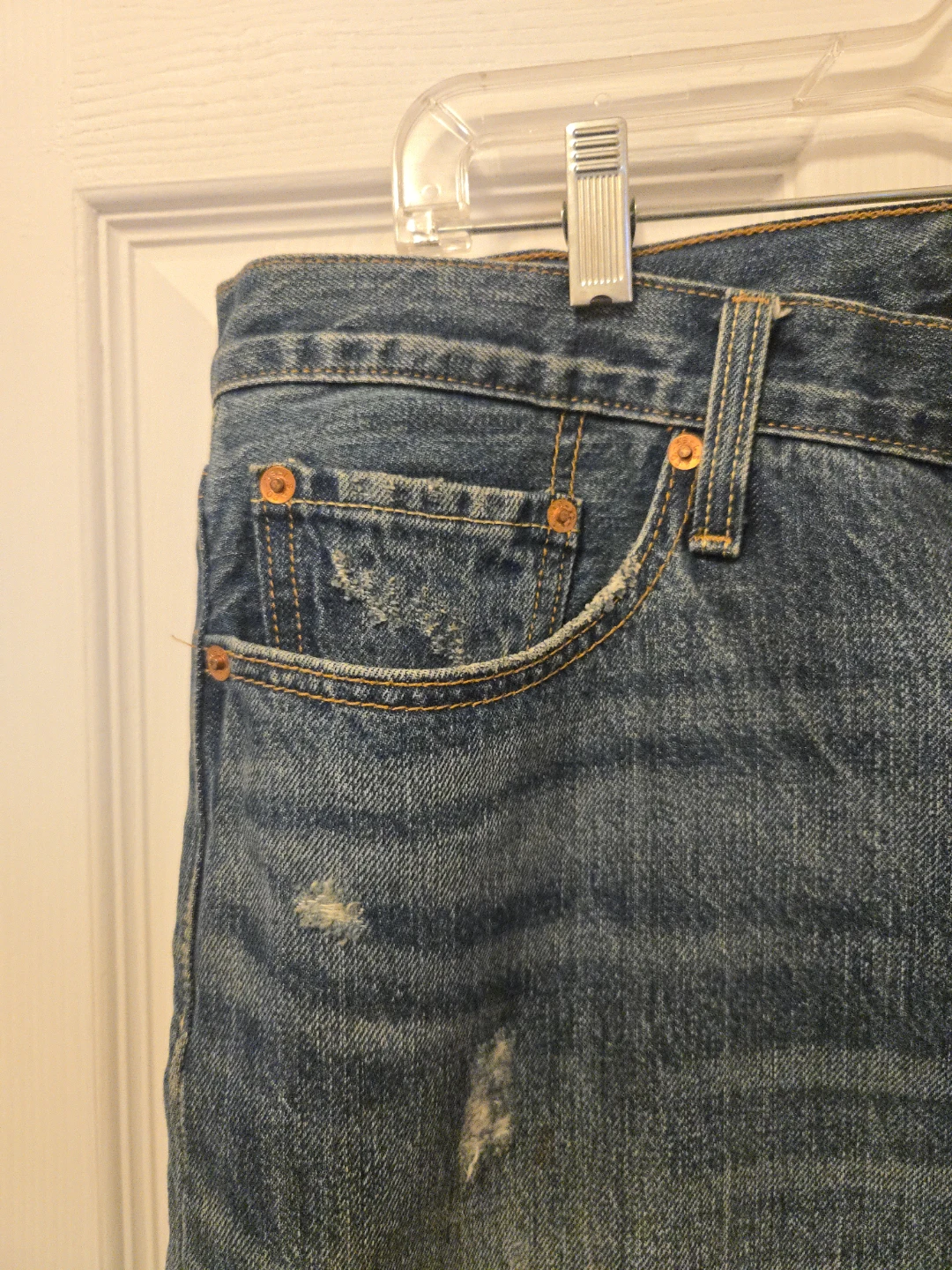 Levi's 501 Jeans - Medium Wash Denim - photo 2