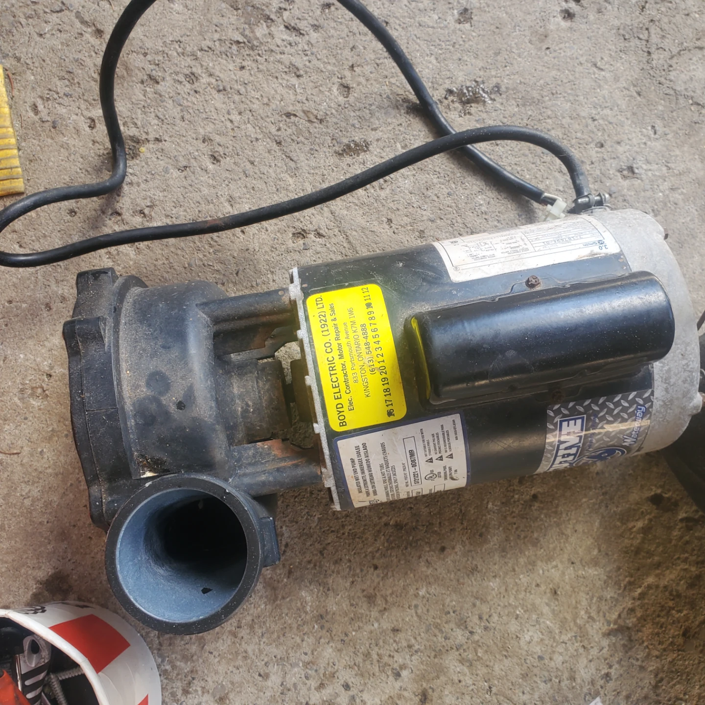 Waterway Executive 50 Frame Pool and Spa Pump Motor - photo 4