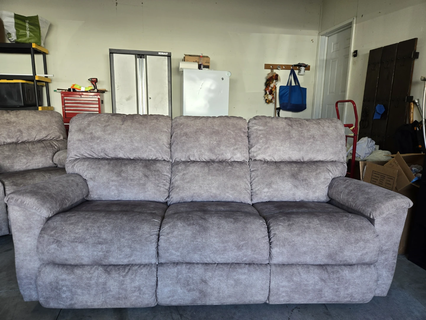 Lazyboy Recliner Sofa and loveseat with Cup Holders