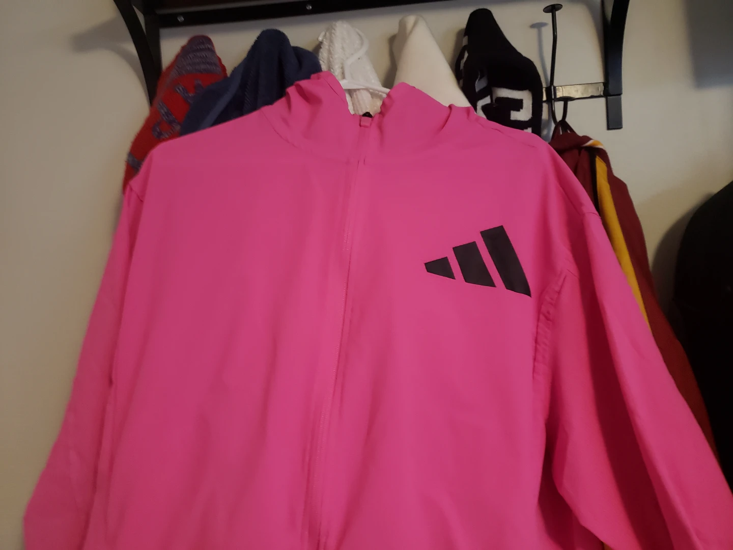 Adidas Pink Training Jacket Size L - photo 4