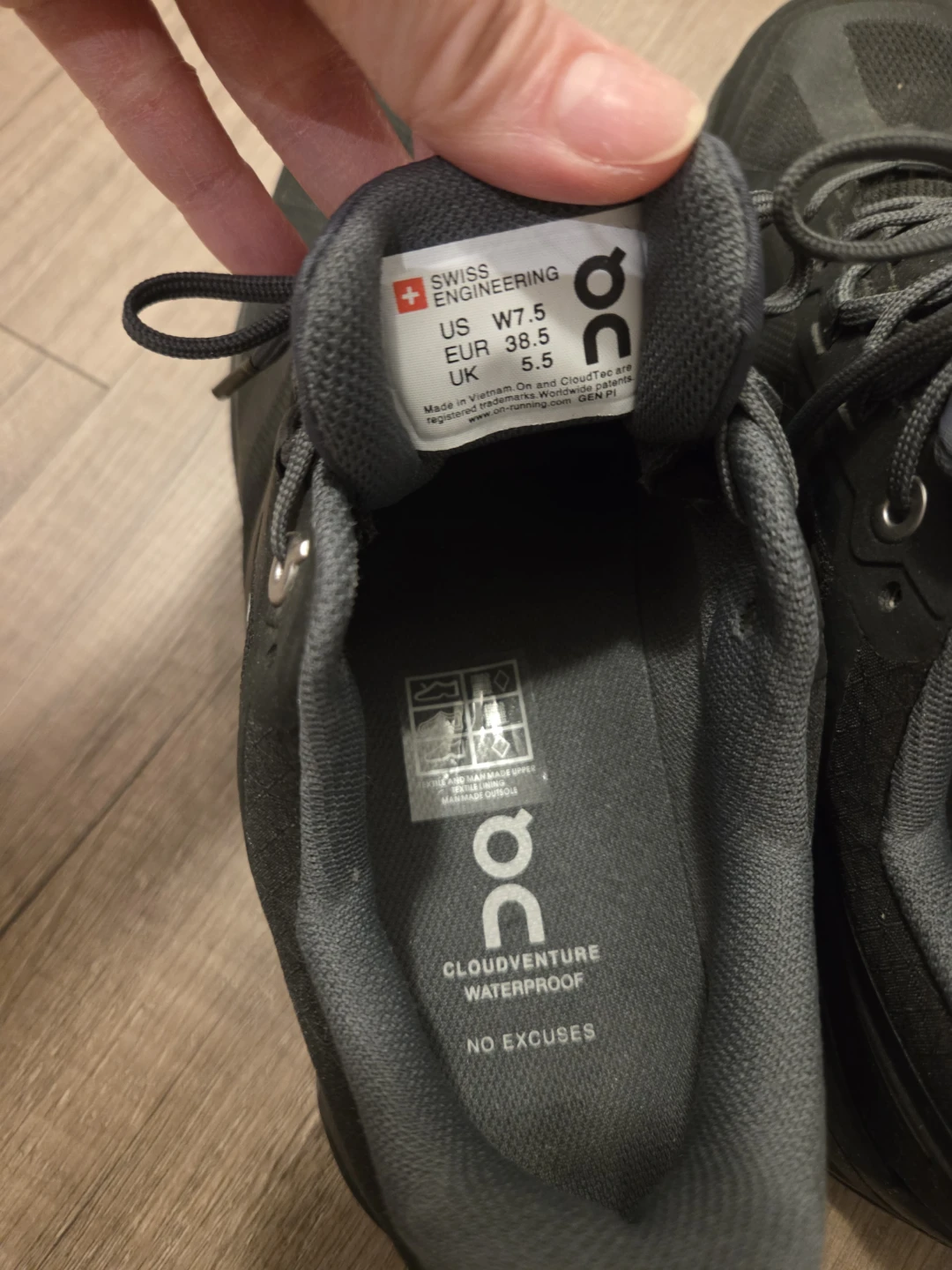 On Cloudventure Waterproof Running Shoes - photo 3
