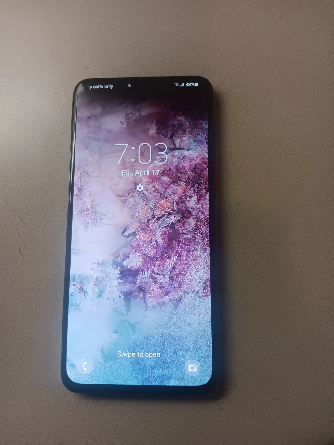 Samsung Galaxy A70 smartphone