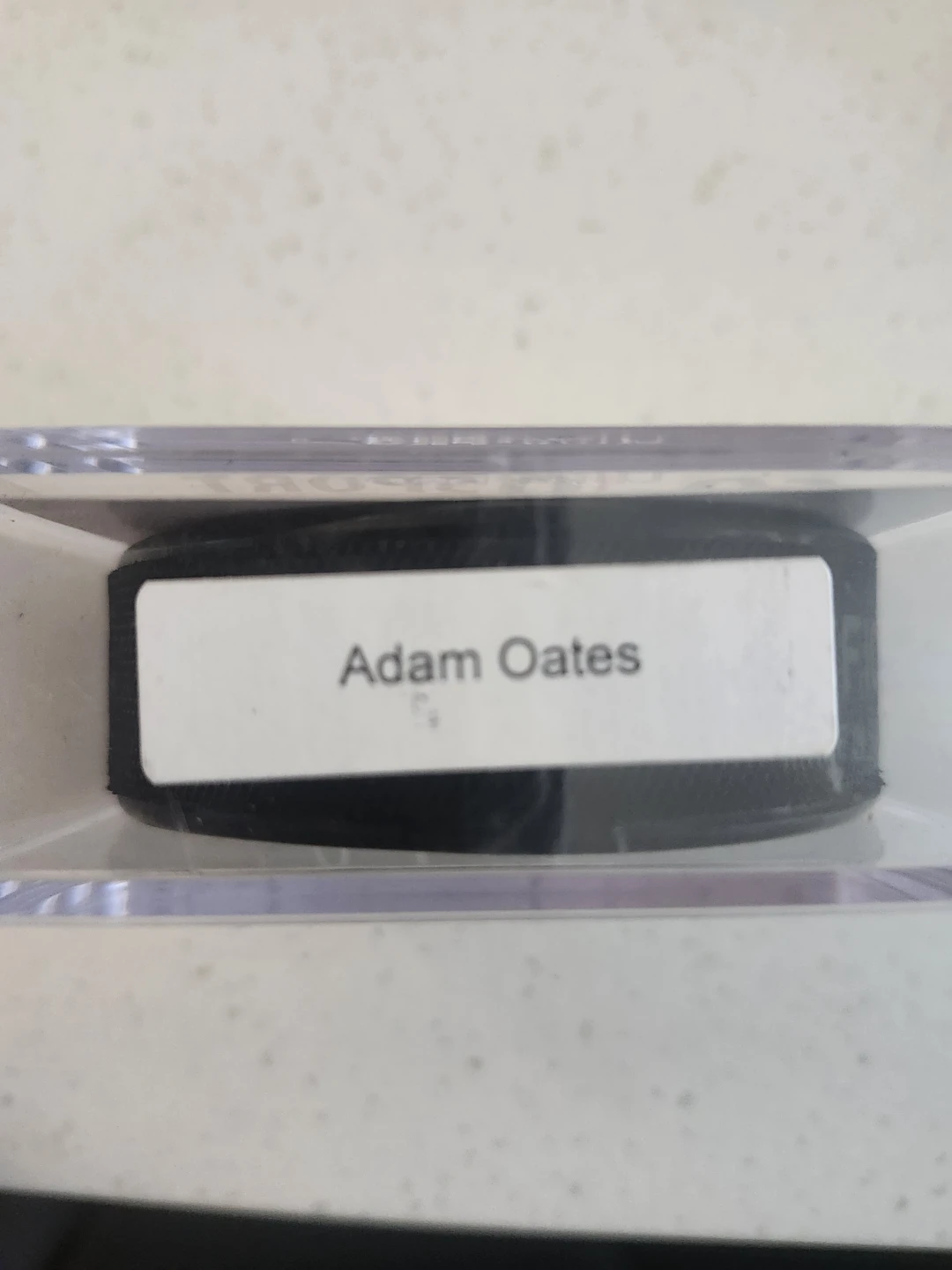 Adam Oates Signed St. Louis Blues Puck - photo 2