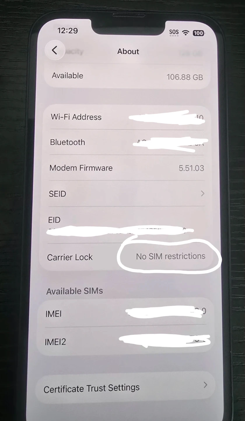 Apple iPhone 13, 128 GB, No SIM Restrictions - iOS 26 - photo 3