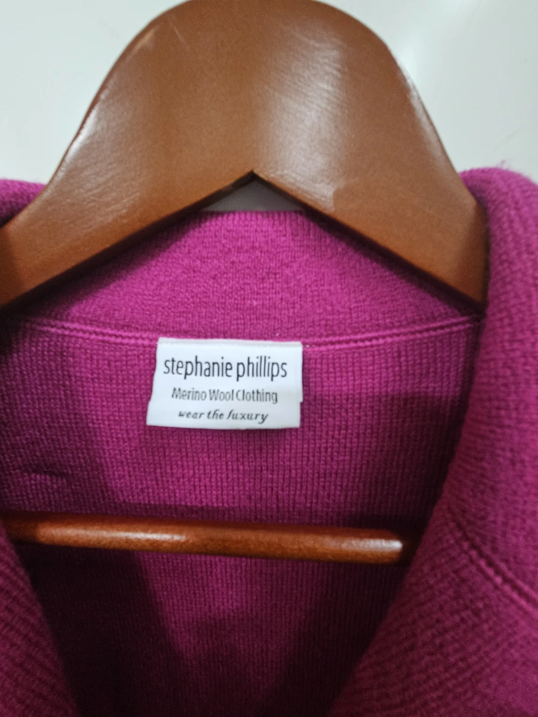 Stephanie Phillips Pink Merino Wool Blazer - photo 2
