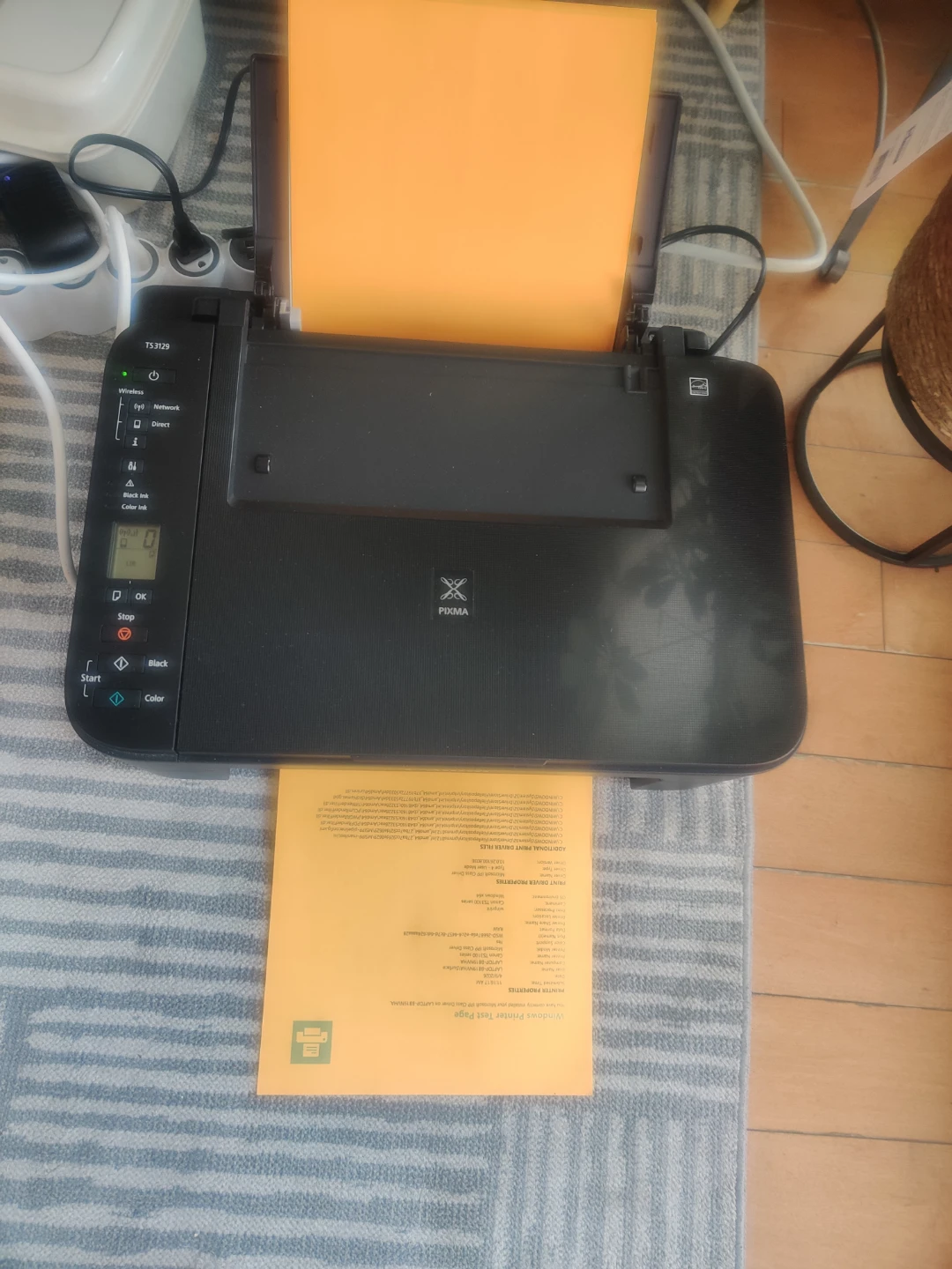 Full Ink Canon TS3129 PIXMA Printer