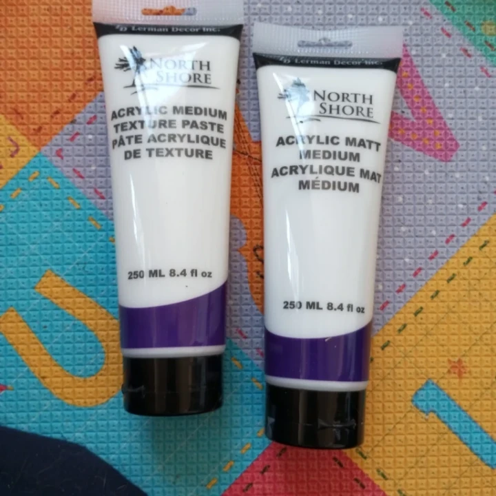 North Shore Acrylic Medium Texture Pastes & Matt Medium