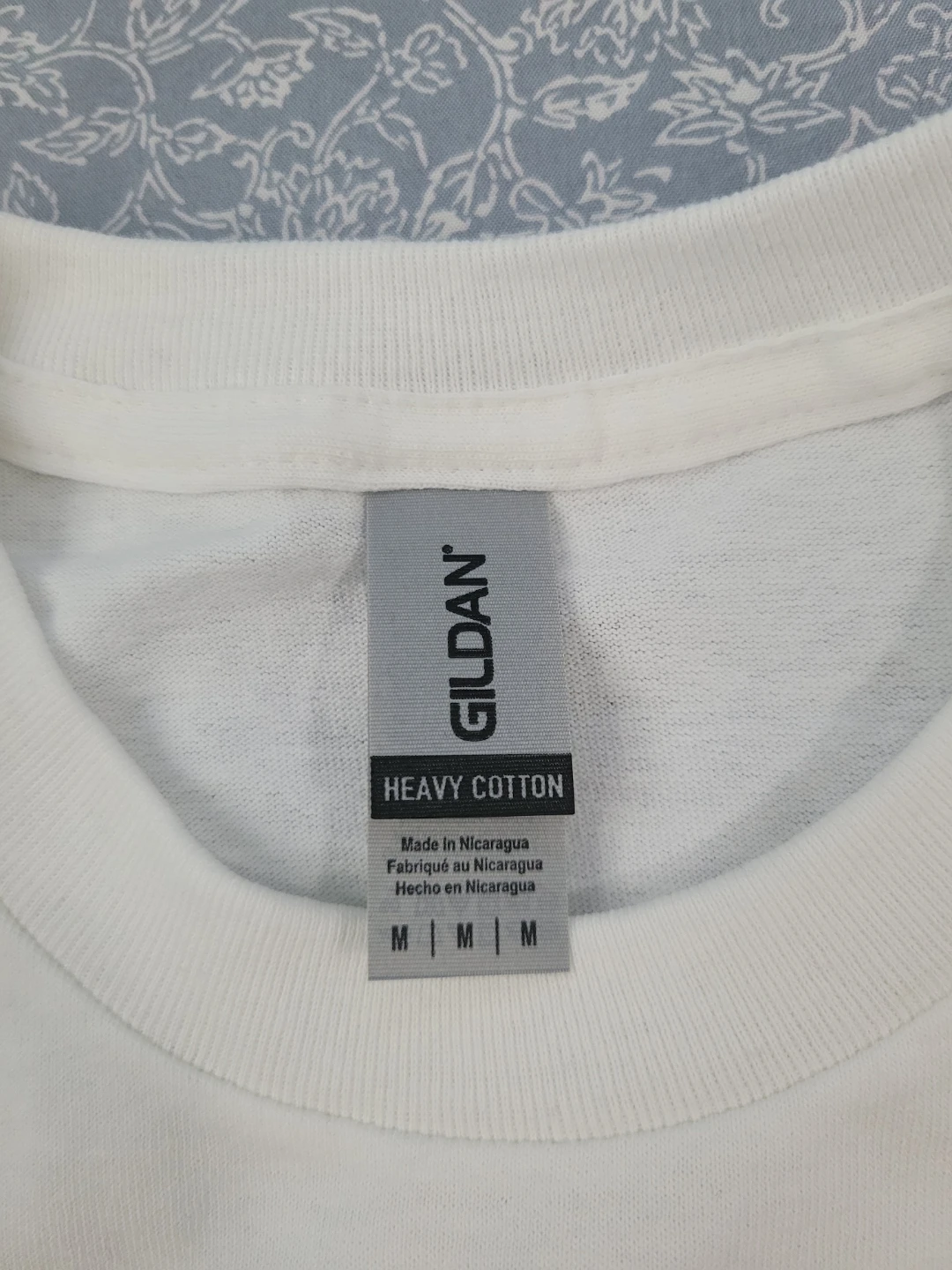 Gildan Heavy Cotton T-Shirt - White, Medium - photo 2