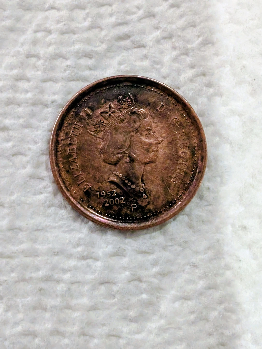 The 1952-2002 Canadian Penny 50 Anniversary Golden Jubilee - photo 5