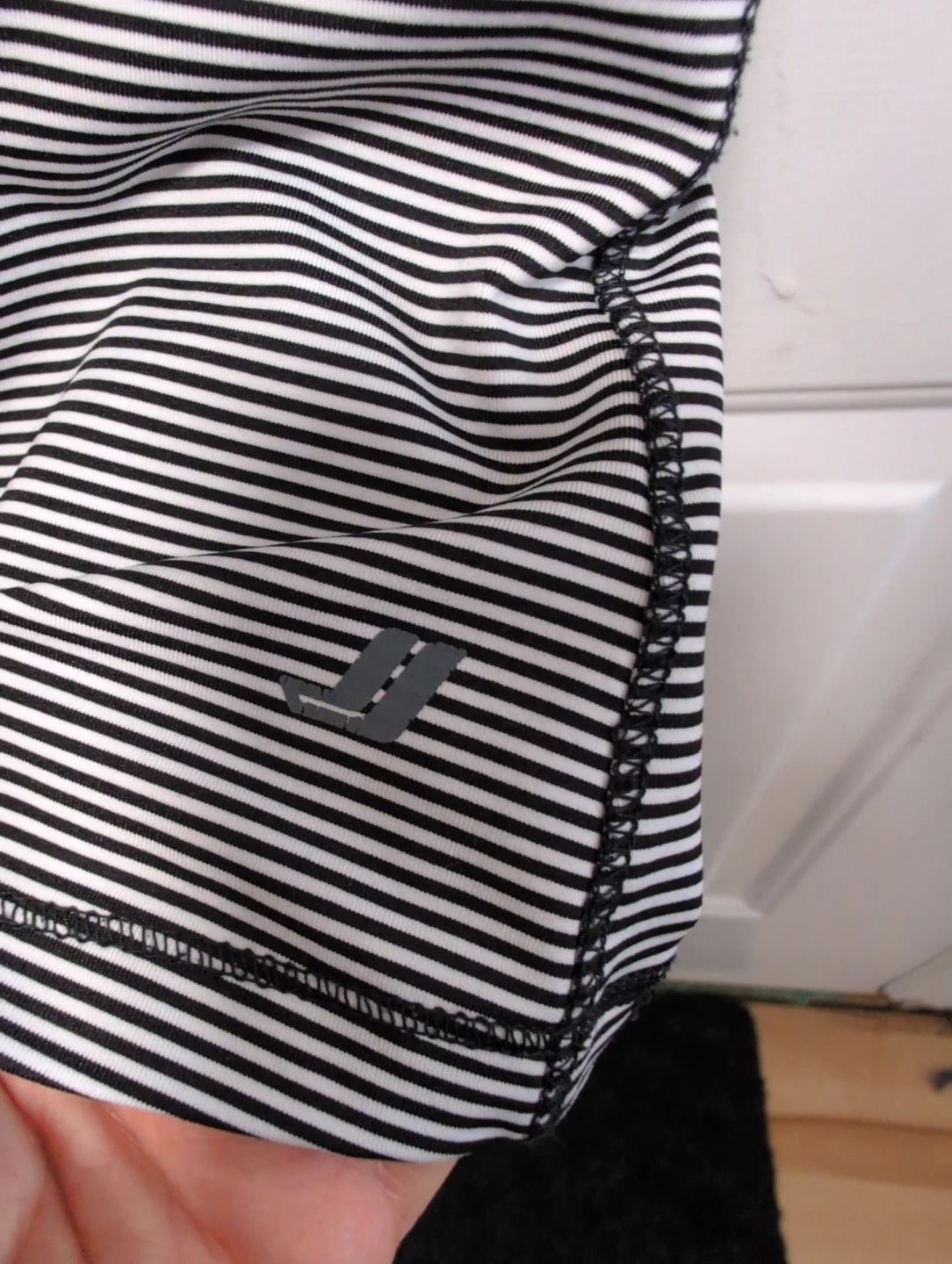 Joe Fresh Black and White Striped Tank Top - Size L/G - photo 5