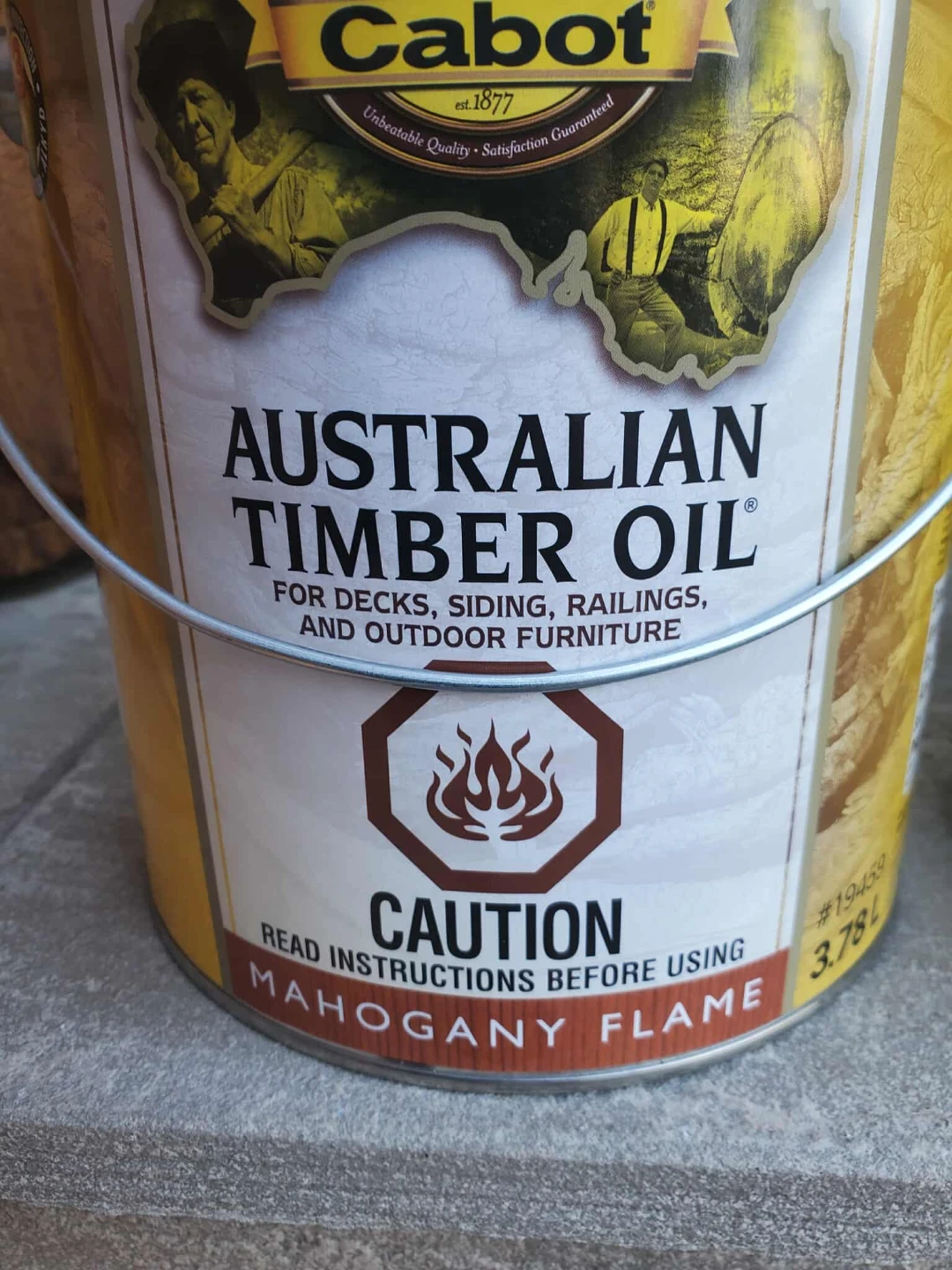 Cabot Australian Timber Oil - Mahogany Flame