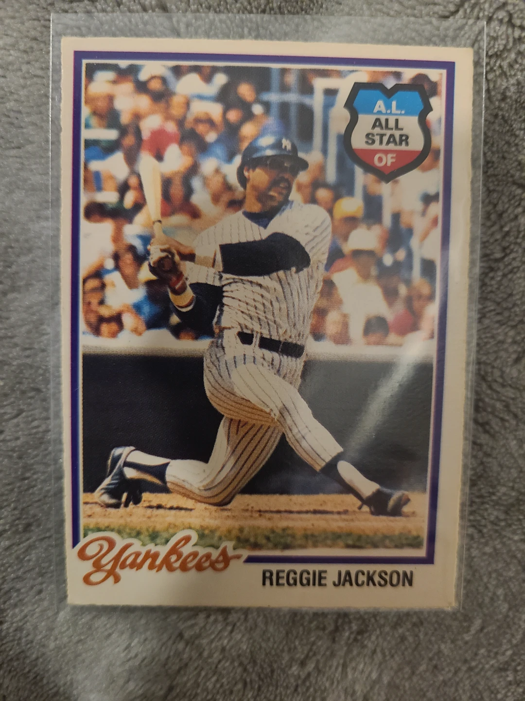 Reggie Jackson 1978 Baseball Card - Topps