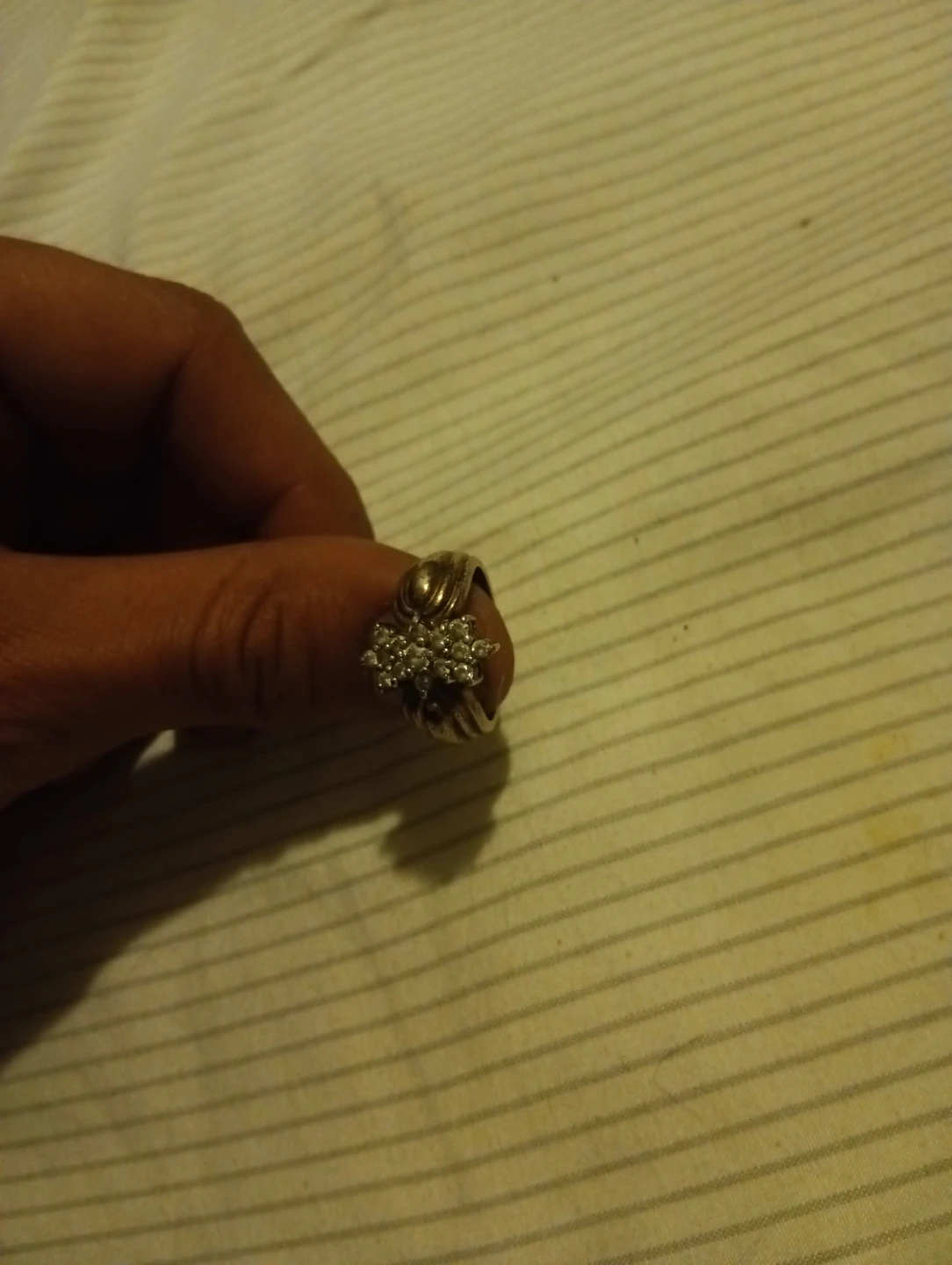 Diamond Cluster Ring - photo 2