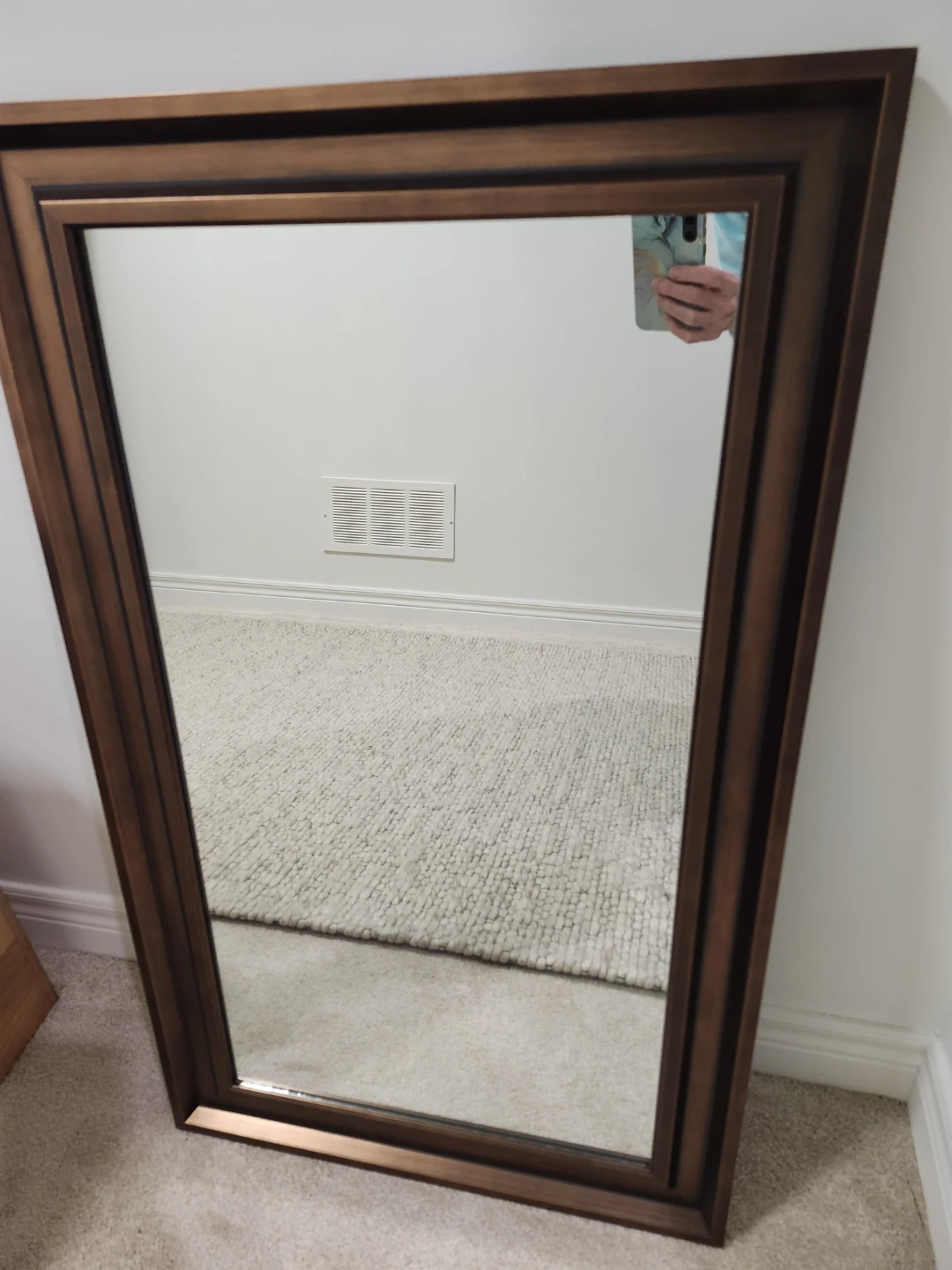 Bronze Framed Mirror