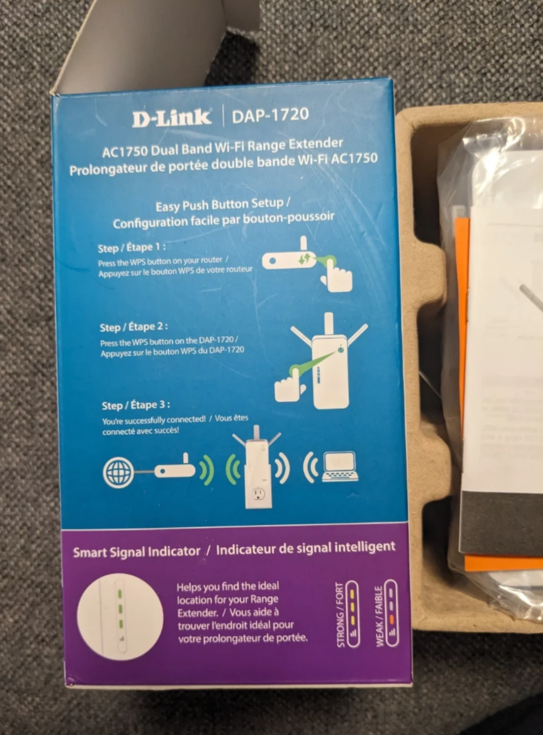 D-Link AC1750 Dual Band Wi-Fi Range Extender DAP-1720 - photo 3