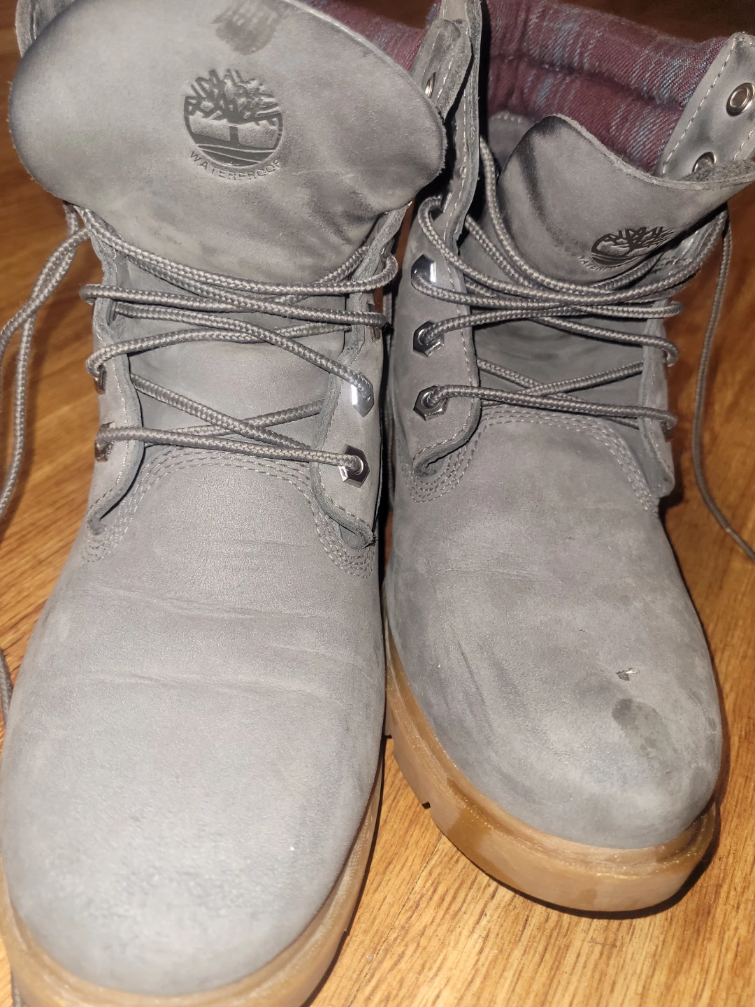 Timberland Grey Waterproof Boots