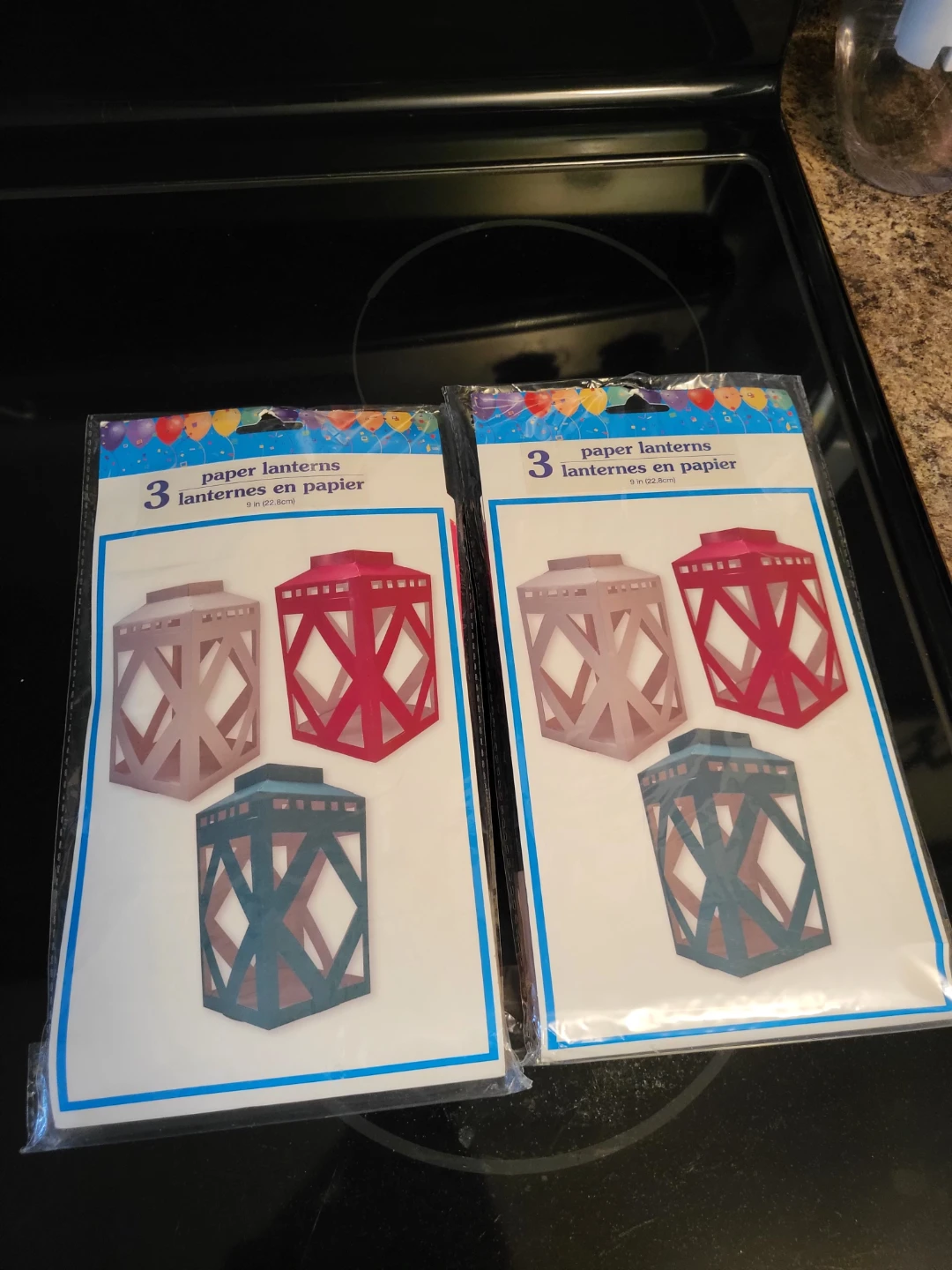 Paper Lanterns - 3 Count (9 inch)