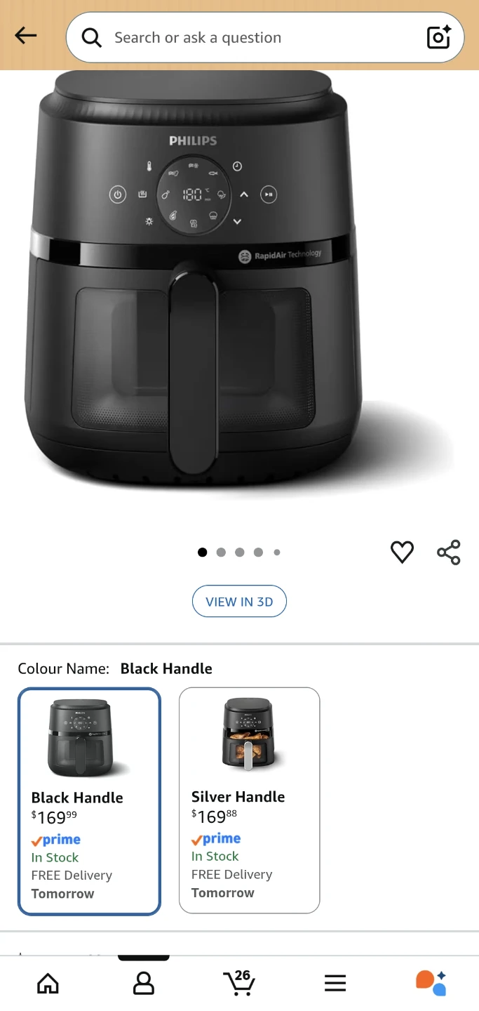 Philips Airfryer XXL with 2 silicone trays