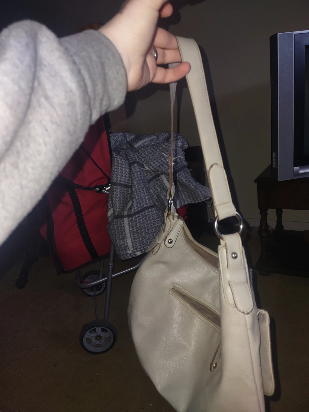 Cream Shoulder Bag - photo 2