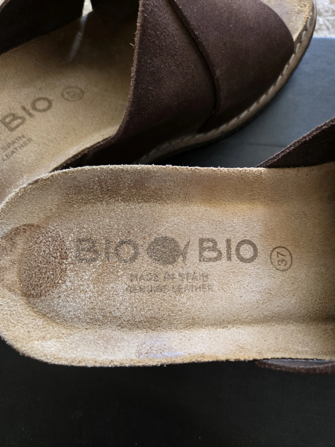 BIO / BIO Wedge Sandals - Brown Suede - Size 37 - photo 5
