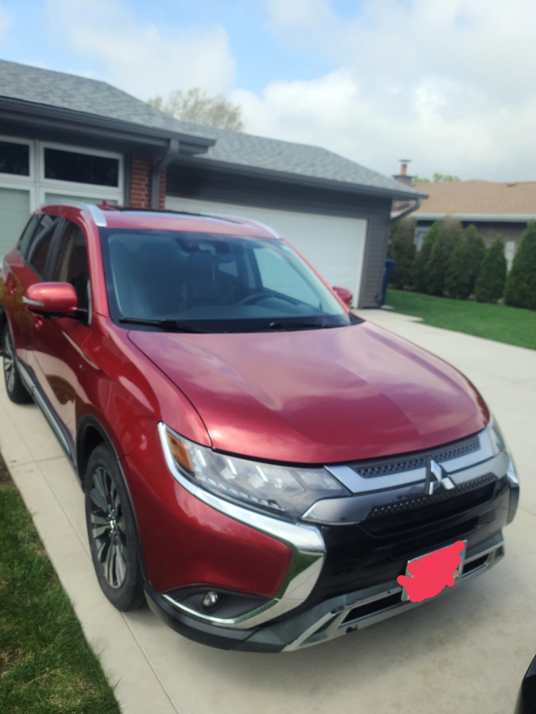 2019 Red Mitsubishi Outlander GT V6 3.0 - photo 2