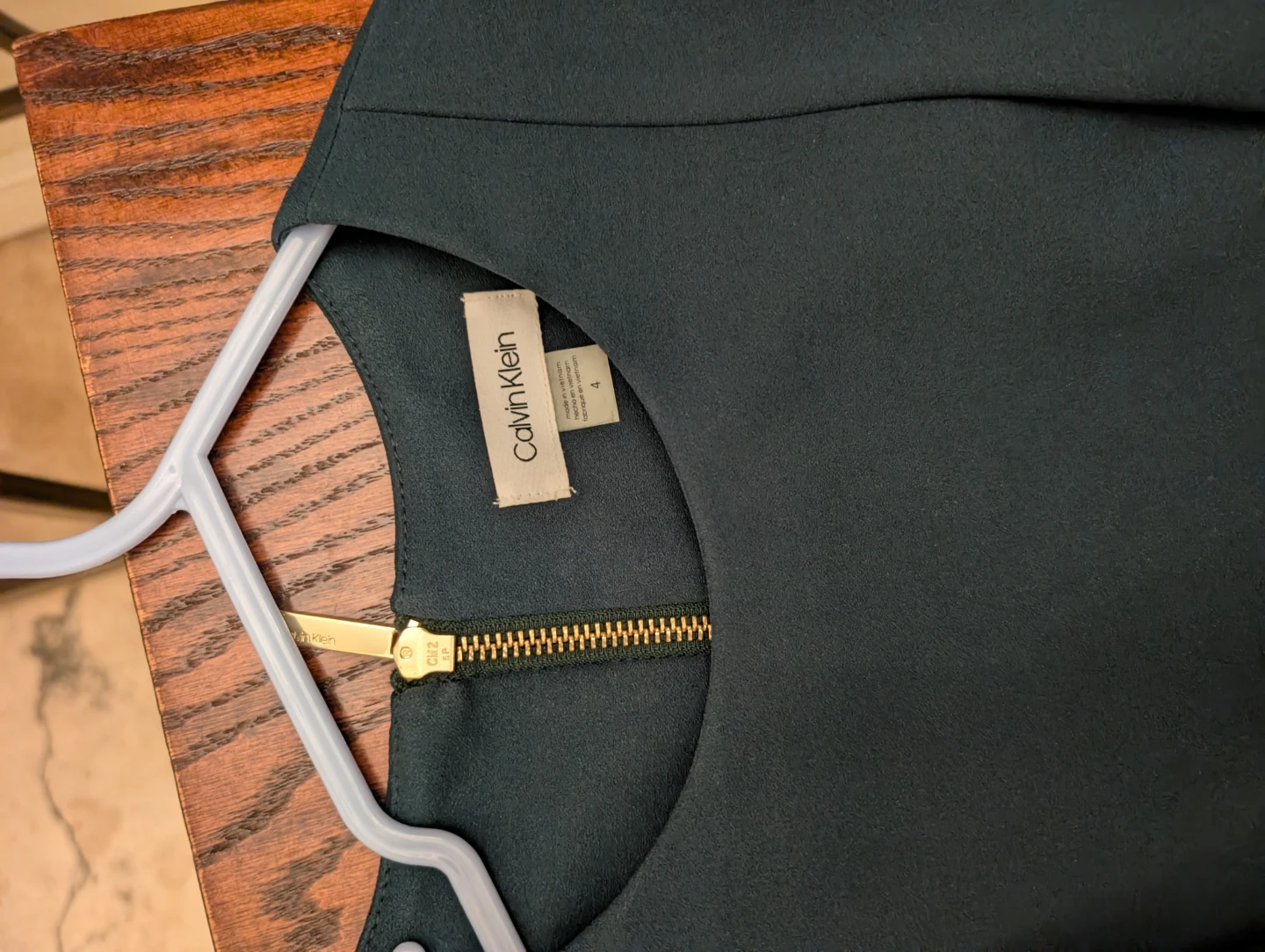 Calvin Klein Sleeveless Sheath Dress - Green - photo 3