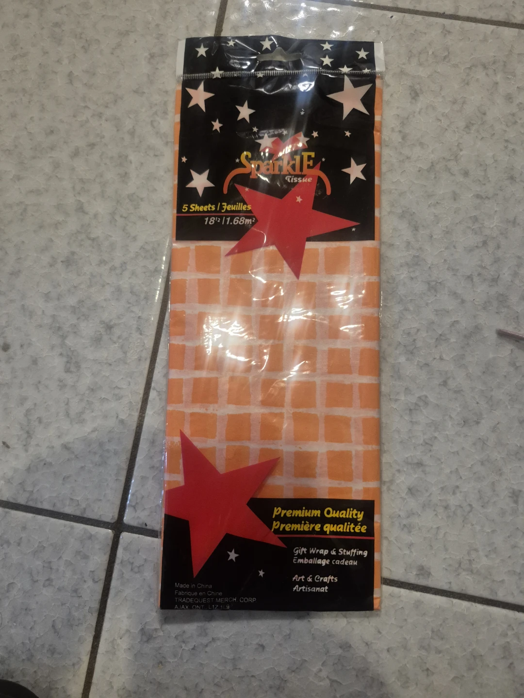 Sparkle Tissue Gift Wrap Paper