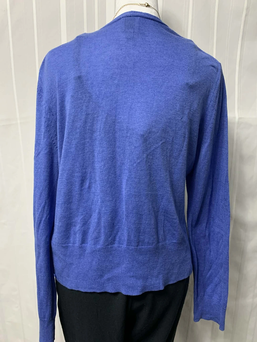NIC+ZOE Women's Blue Cardigan Size L - photo 3