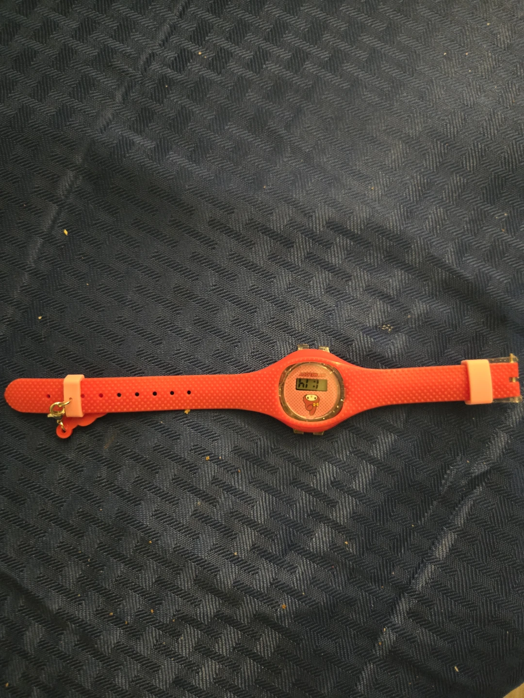 Red Digital Watch with Character Charm - photo 3