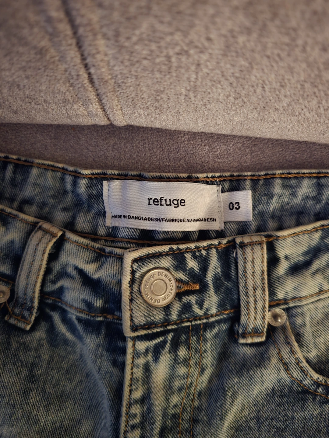Refuge Women's Denim Shorts Size 3 - photo 2