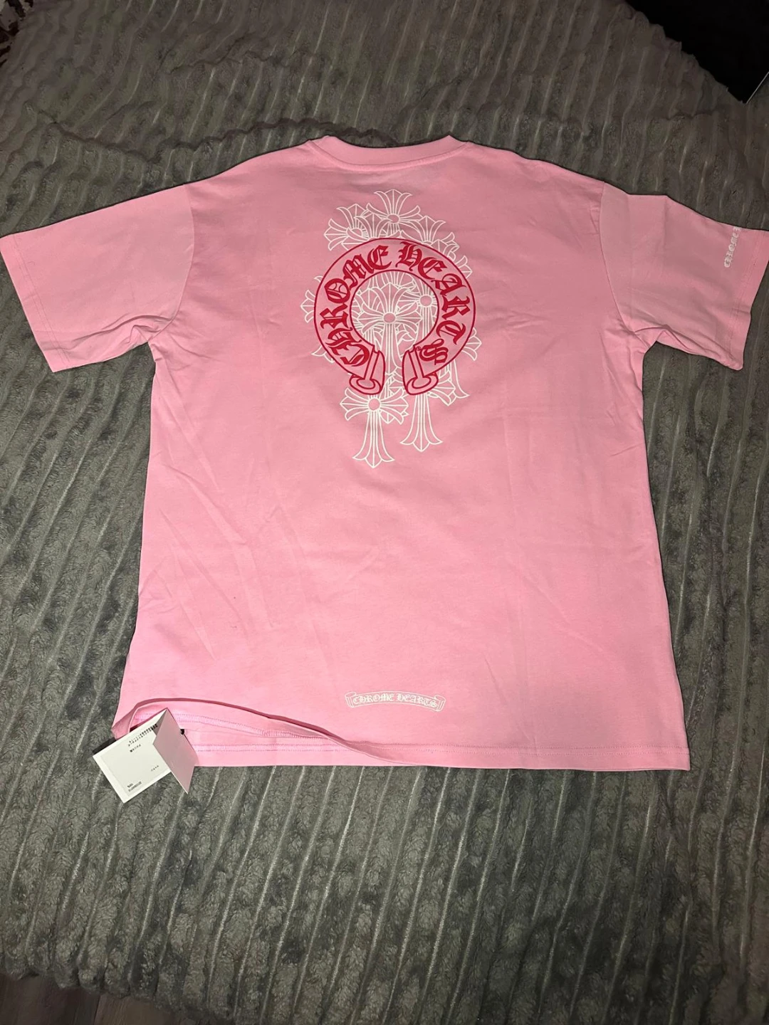 Chrome Hearts Pink Pocket T-Shirt - photo 2