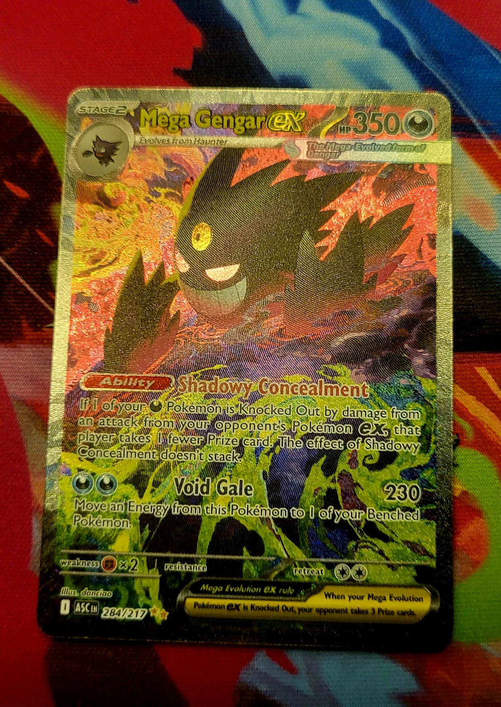 Pokemon TCG Mega Gengar EX Card - photo 3