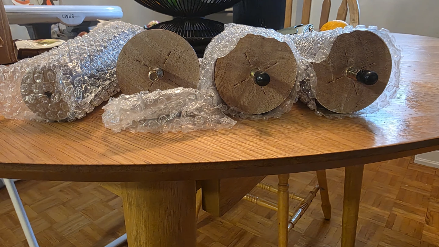 Set of 4 New Wood Furniture Legs - photo 2