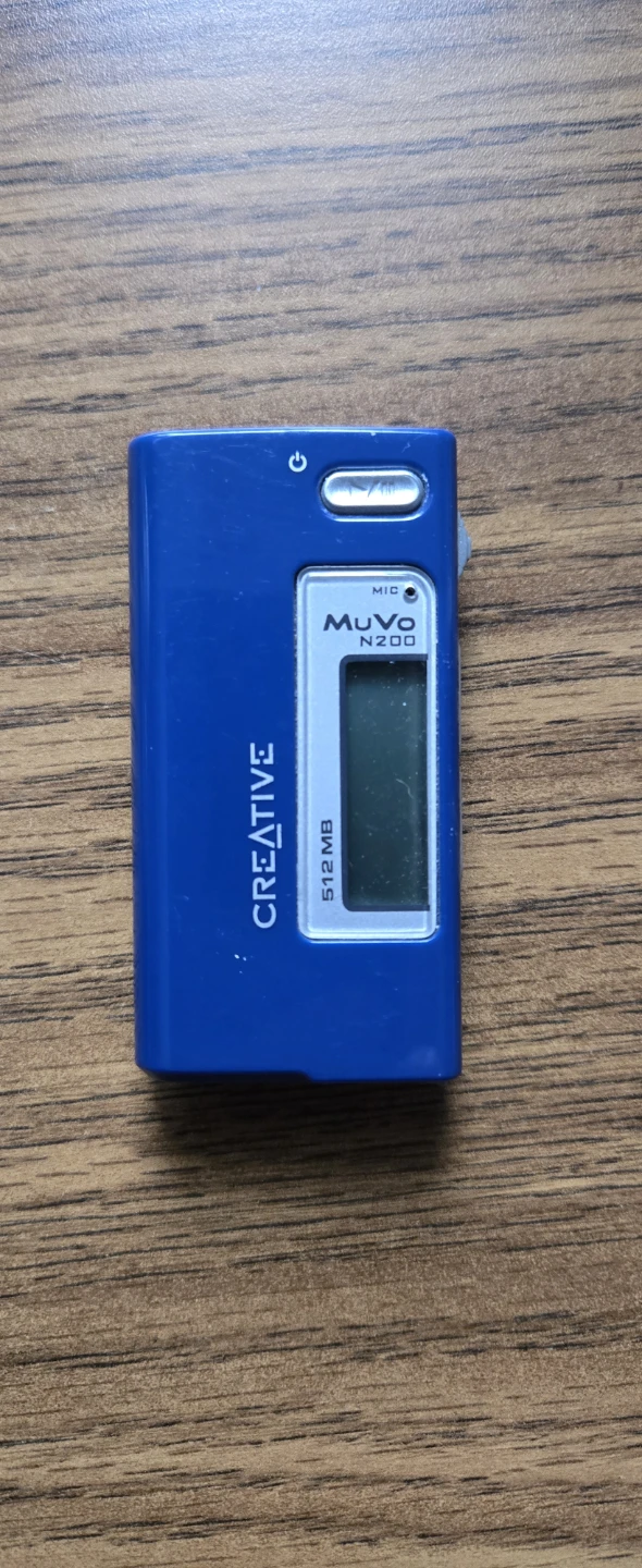 Creative MuVo N200 512MB MP3 Player - Blue