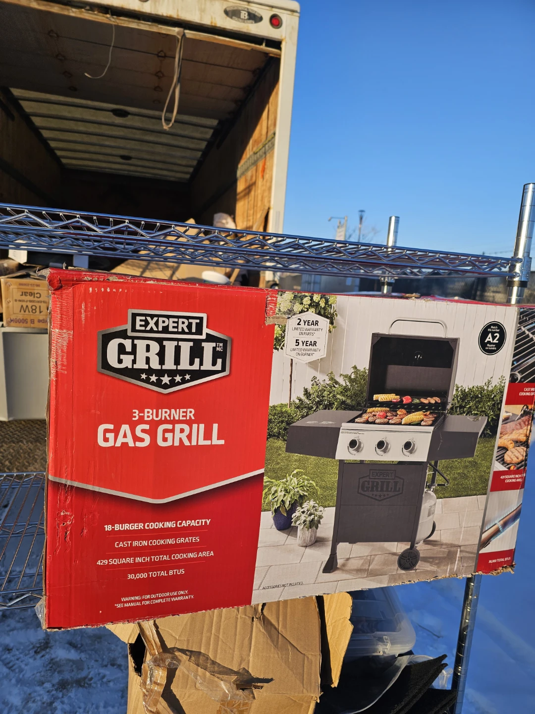 Expert Grill 3-Burner Gas Grill