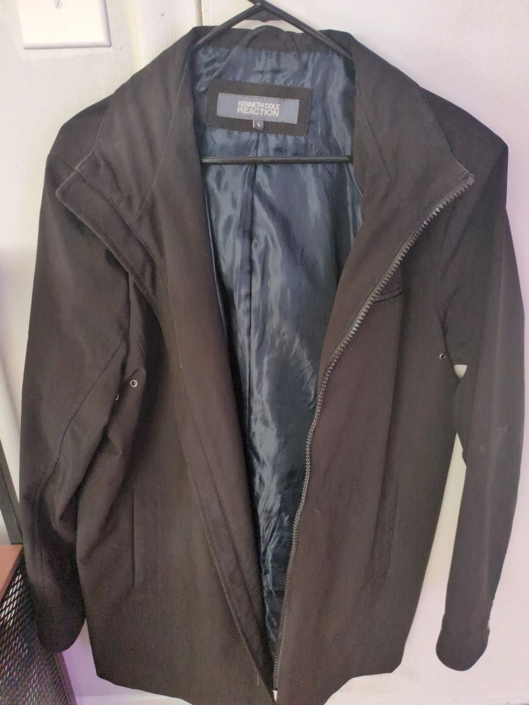 Kenneth Cole Reaction Black Jacket Size L