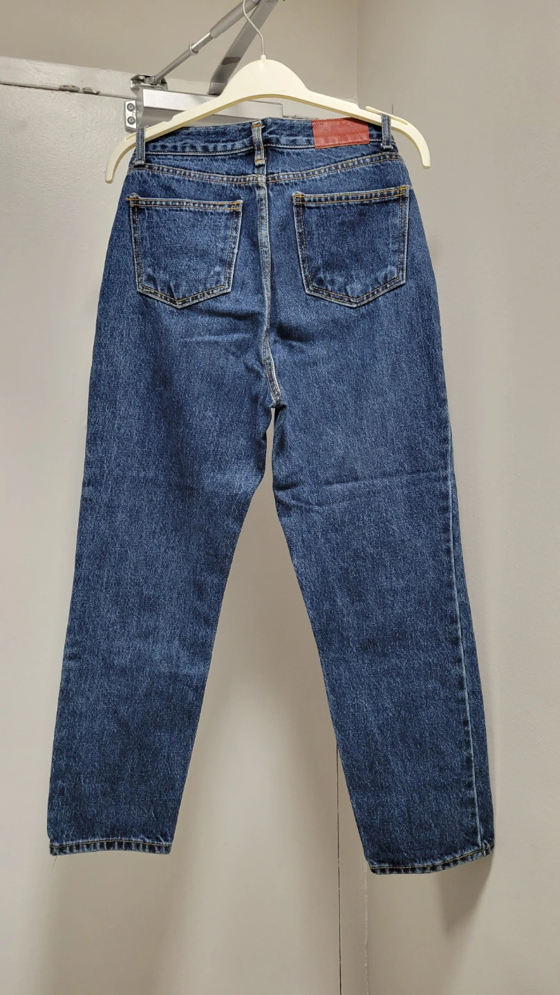 Unanswered Mystery Blue Denim Jeans Size S - photo 4