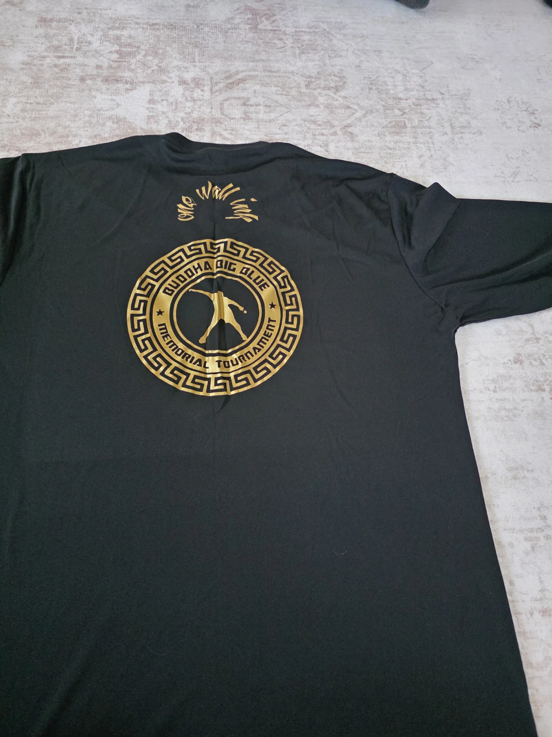 Buddha Big Blue Memorial Tournament T-Shirt - photo 2