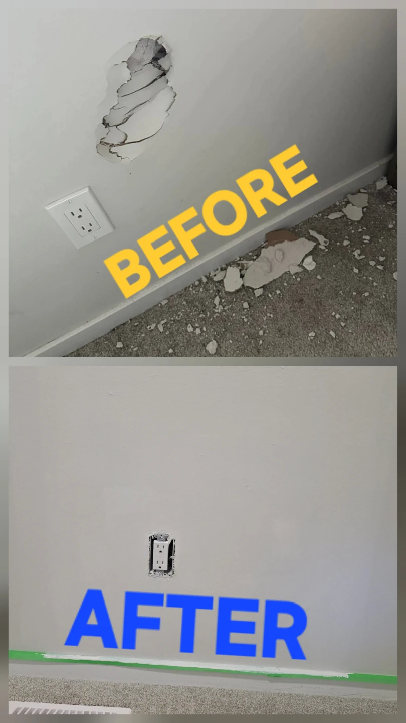 Wall repair service