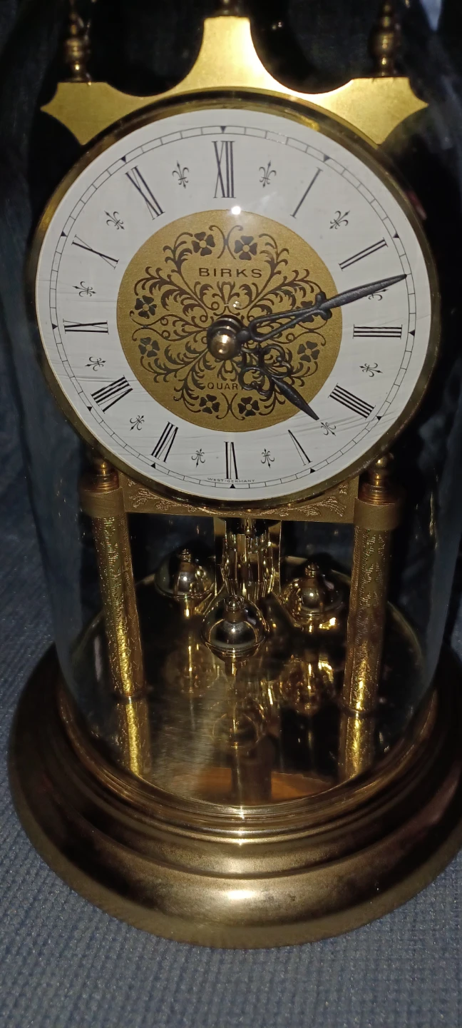 Vintage Birks Quartz Dome Clock