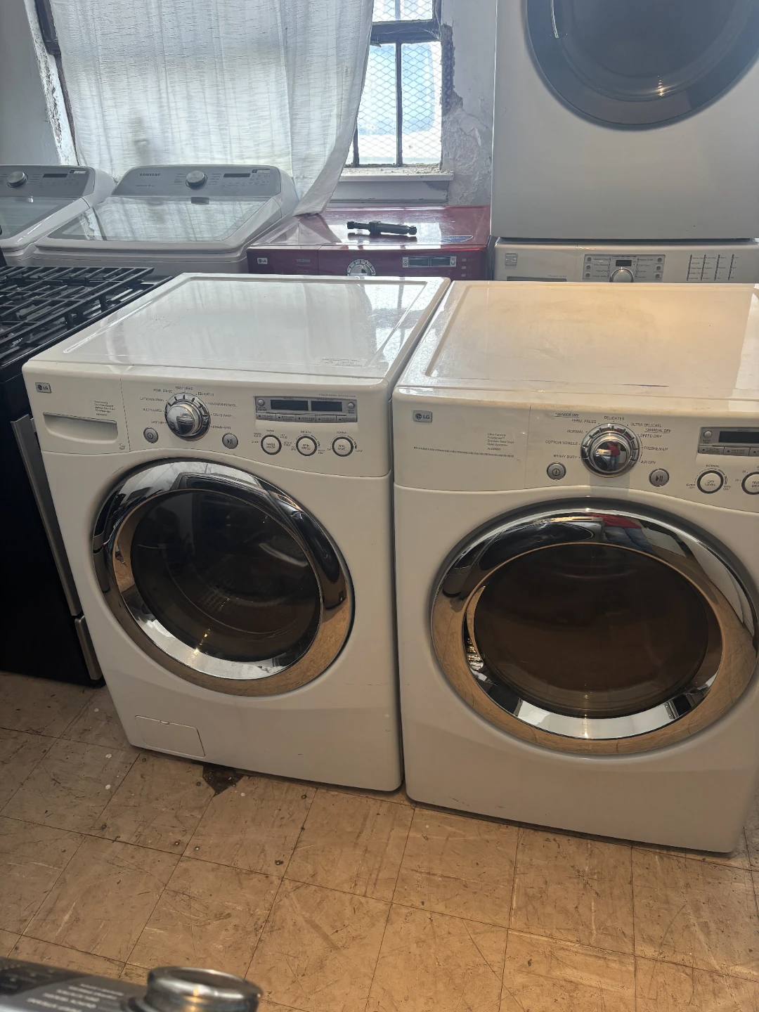 LG Front Load Washer and Dryer Set