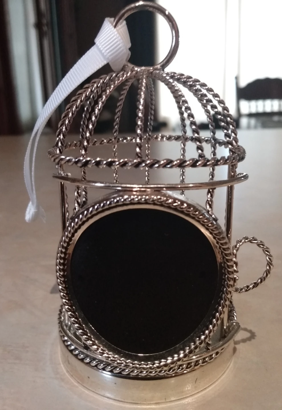 Set of 5 Silver Birdcage with lavender sachets - photo 3