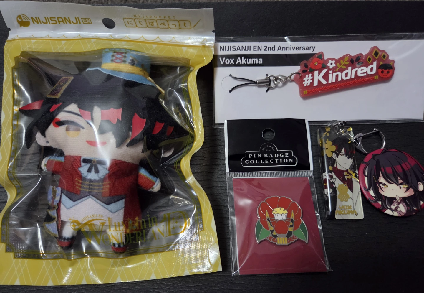 Nijisanji EN Vox Akuma Plush & Merch Set