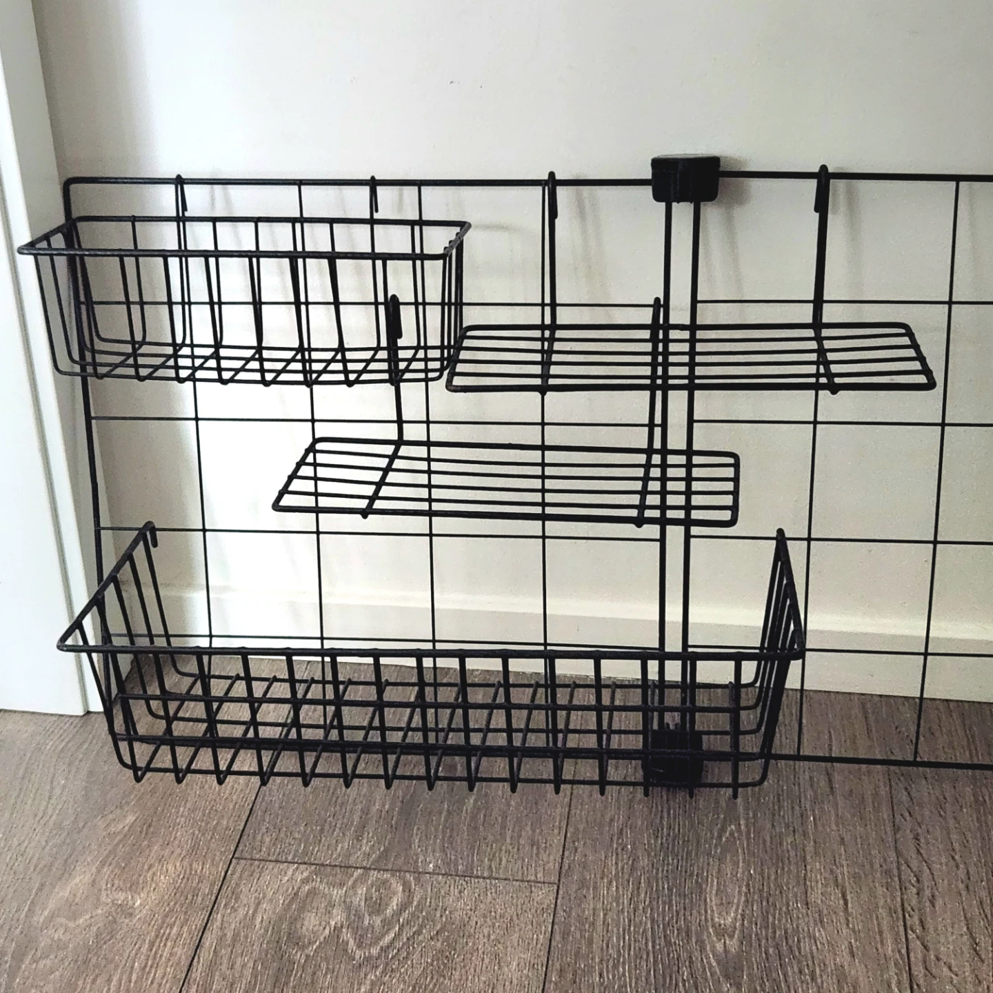 Black Wire Cube Storage Organizer - photo 2