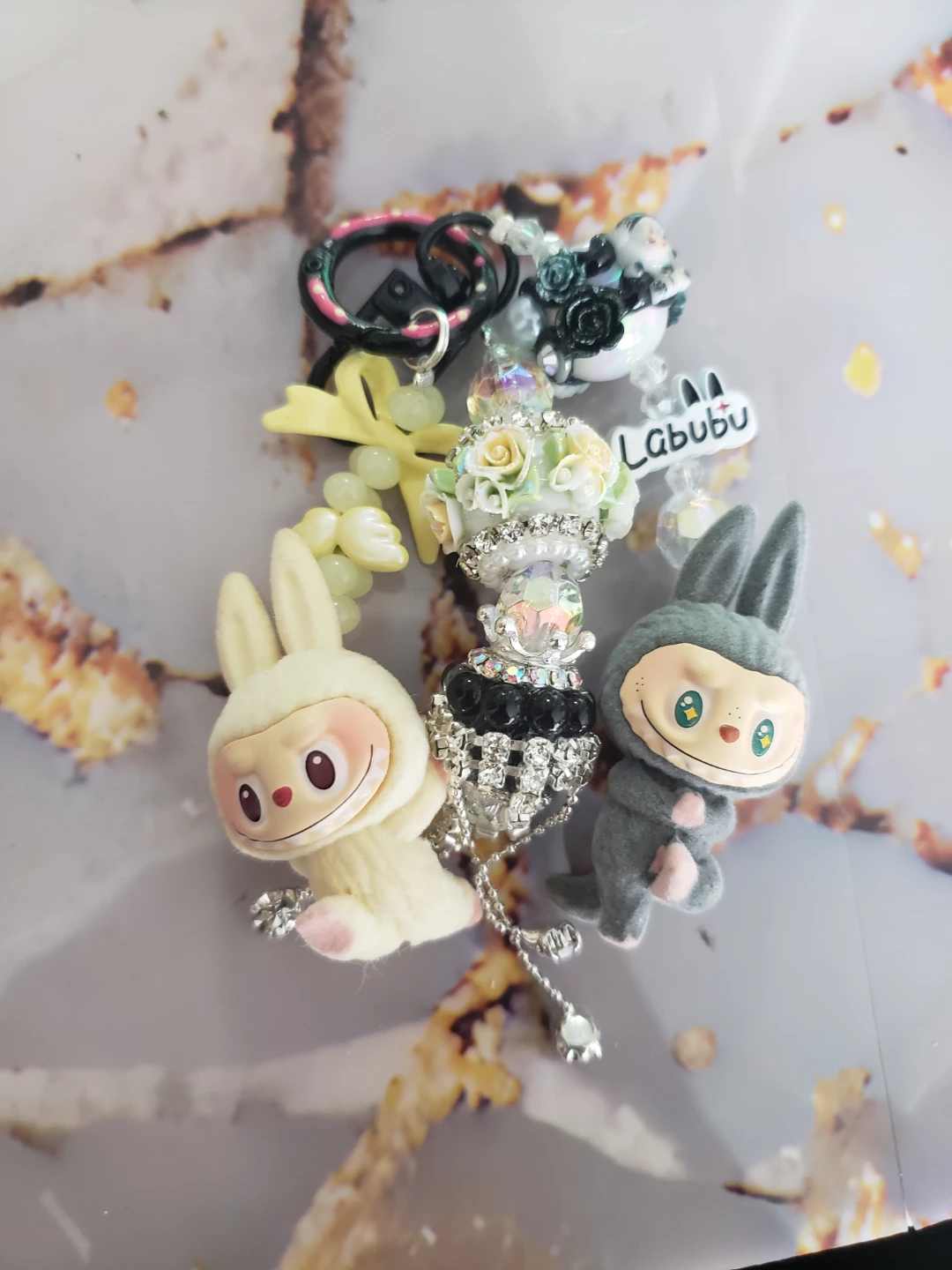 Labubu Keychain Charm Collection - photo 2