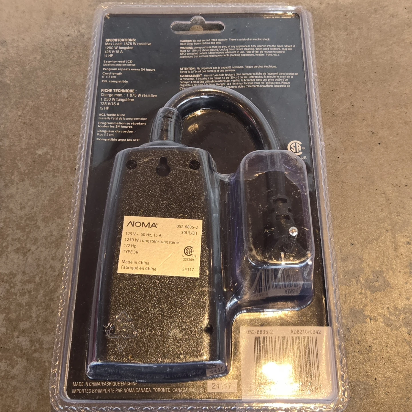 NOMA Digital Block Heater Timer - photo 3